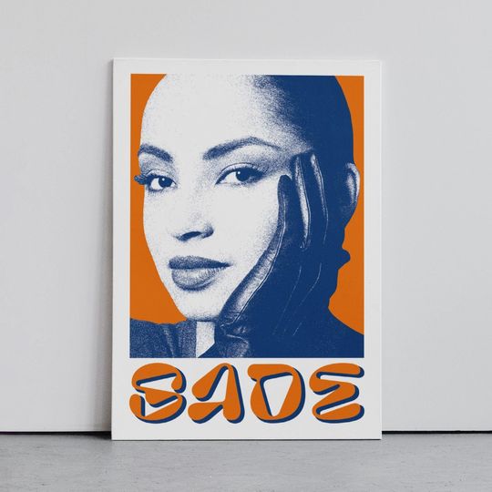 Discover Sade Adu Poster, Music Wall Art