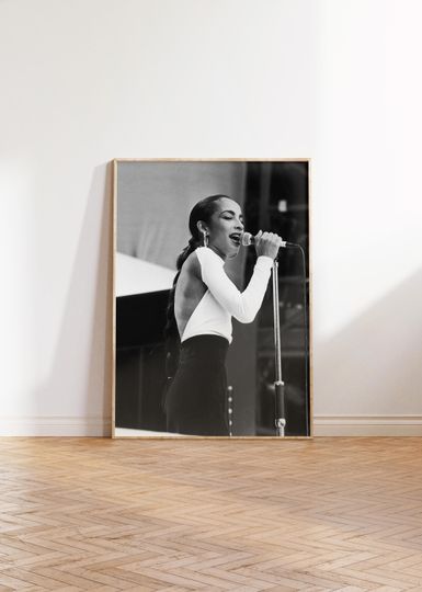 Discover Vintage Love Deluxe Poster, Sade Adu Poster