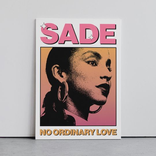 Discover Sade Adu Poster, Music Wall Art