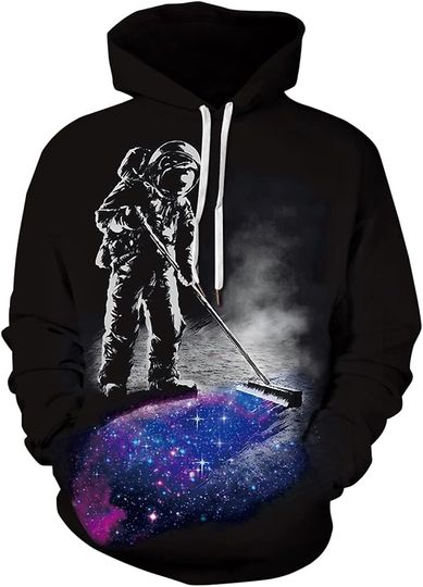 Discover Chaos World Men's Novelty Hoodie Long Sleeves 3D Funny