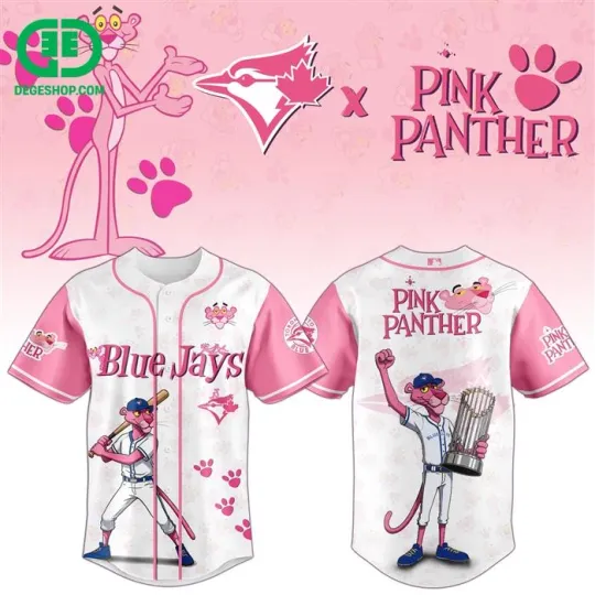 Discover NEW The Pink Panther JAYS 3D BASEBALL SHIRT All sizes XB590