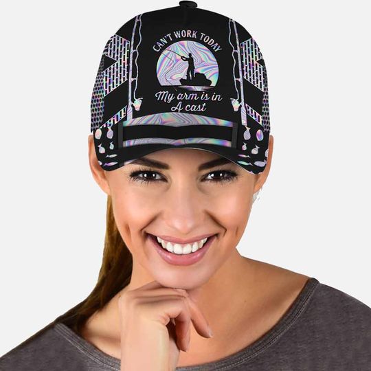 Discover Can't Work Today - Fishing Cap