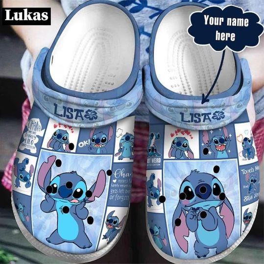 Discover Personalized Stitchh Clogs, Stitchh Clogs, Cartoon Summer Clogs