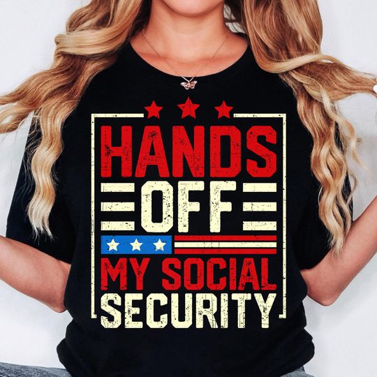 Discover Hands Off My Social Security Cowgirl Shirt