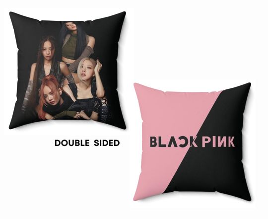 Discover Kpop Blackpink Pillow-  Jennie Lisa Rose Jisoo Throw Pillow