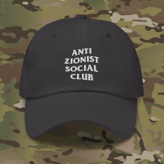 Discover Anti Zionist Soociial Clubb dad hat Multiple Colors, free Palestine