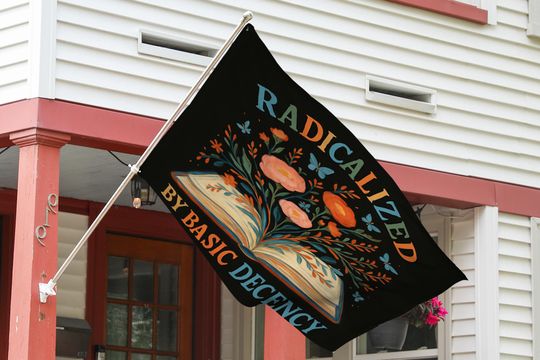 Discover Radicalized By Basic Decency House Flag
