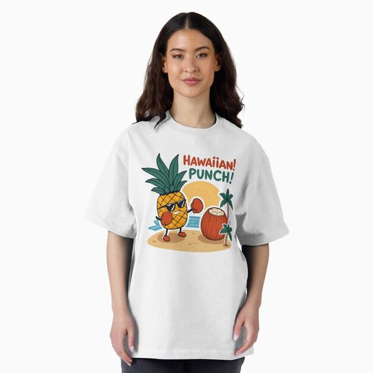 Discover Hawaiian Punch Shirt, Tropical Cartoon Fun #3 T-Shirt