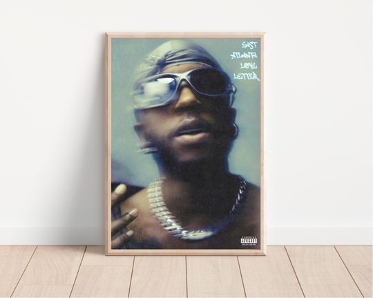 Discover 6lack East Atlanta Love Letter Album Poster