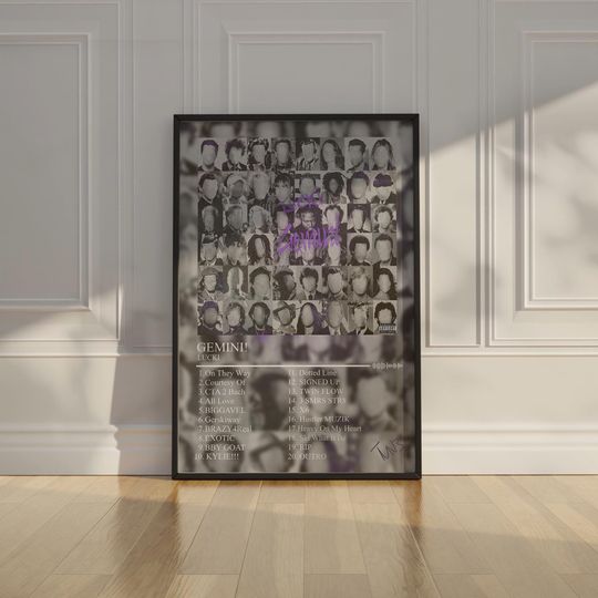 Discover Lucki Album Cover Poster, Lucki Poster