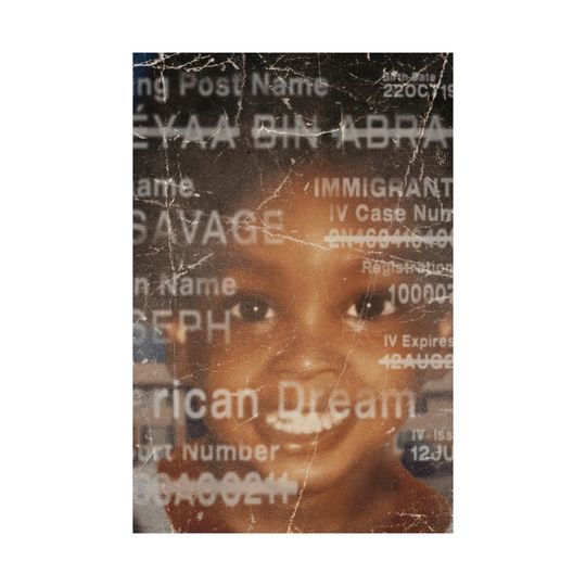 Discover 21 Savage - American Dream Poster