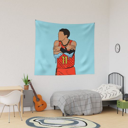 Discover Trae Young Ice Tapestry