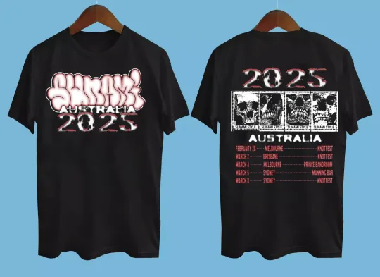 Discover NEW SUNAMI Tour 2025 Gift For Fan T-shirt