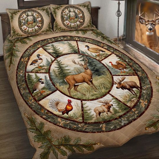 Discover Love Hunting - Hunting Quilt Set