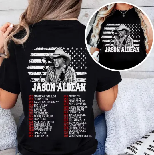 Discover Jasonnnn Country Music Concert Tee, Tour Dates, Fans Gift, Country Music Shirt