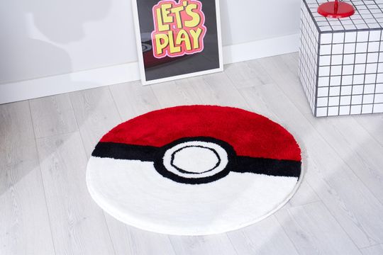 Discover Anime Rug, Ball Rug, Hand Tufted Bath Rug, Game Room Rug, Bedroom Rug, Housewarming Gift,  Home Decor Rug