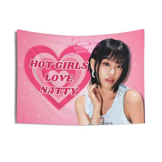 Discover Kiss of Life Natty Hot Girls Concert Tapestry, Kiof Kpop Tapestry