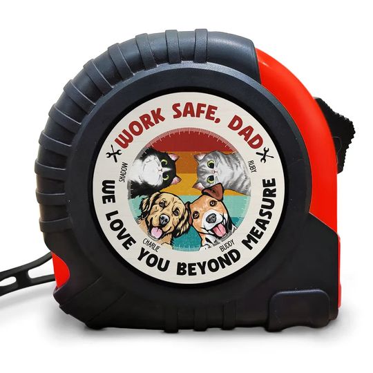 Discover We Woof You Beyond Measure - Personalized Tape Measure