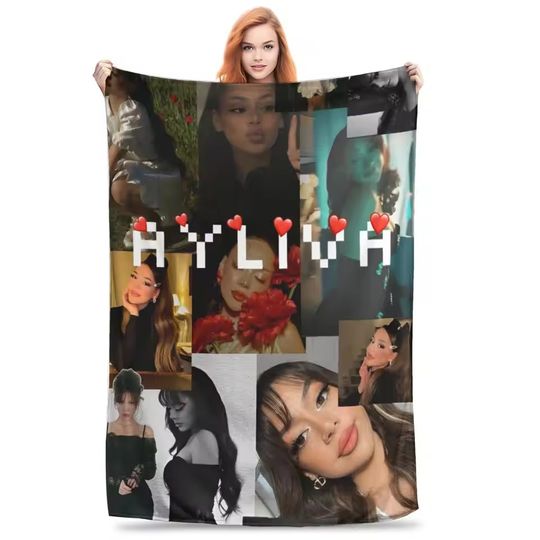 Discover Ayliva Knitted Blankets German Singer Flannel Throw Blankets
