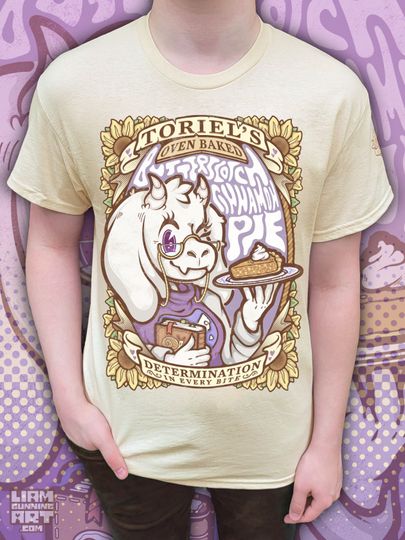 Discover Toriel's Butterscotch Cinnamon Pie Retro Unisex Graphic T-Shirt