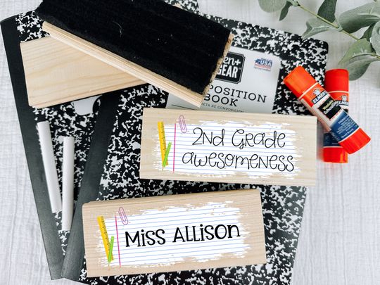 Discover Teacher Appreciation Gift, Personalized Teacher Gifts, End of Year Gift for Teacher, Whiteboard Chalkboard Eraser