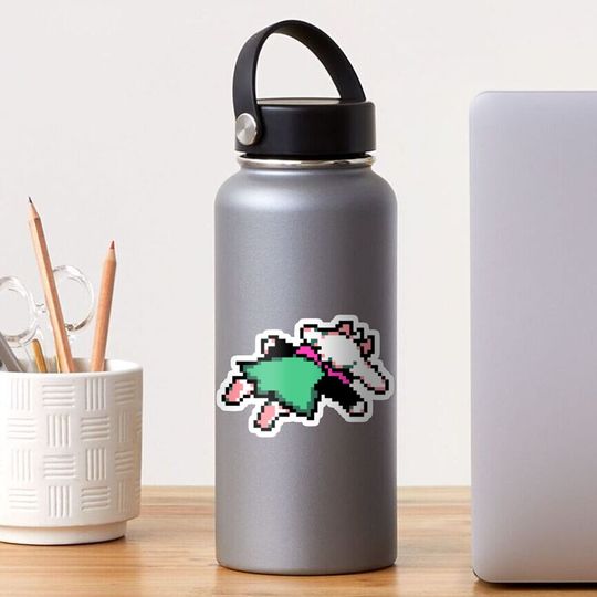 Discover Ralsei Splat Sticker