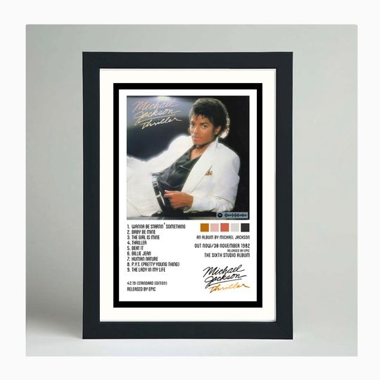 Discover Michael Jackson Thriller Spotipix album poster