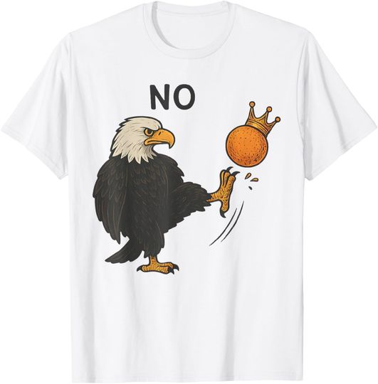 Discover Funny No Kings In America Men Women T-Shirt