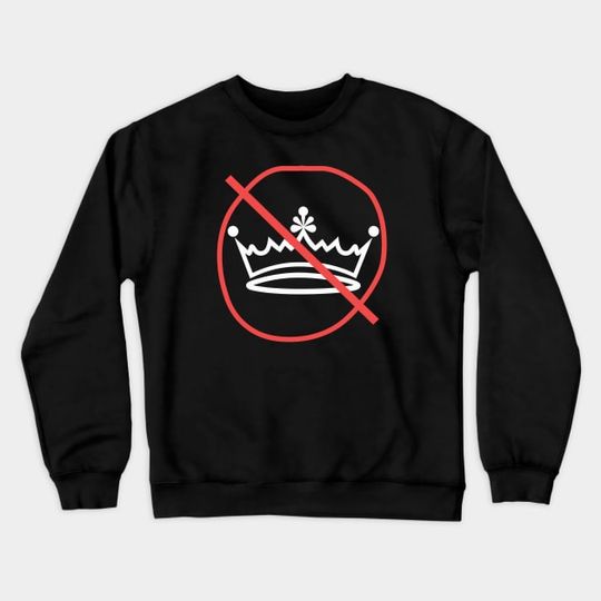 Discover No-Kings - No Kings - Crewneck Sweatshirt