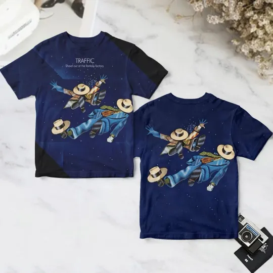 Discover Traffic Shoot Out At The Fantasy Factory Album Cover AOP 3D T-Shirt