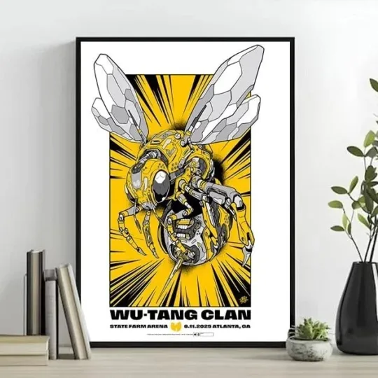 Discover Wu-Tang Clan In Atlanta GA Jun 11 2025 Tour Poster