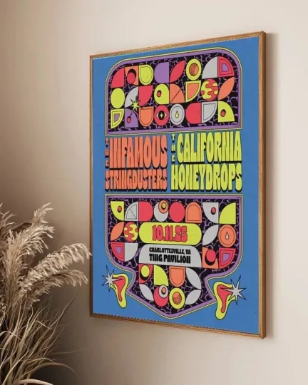 Discover Tour 2025 The California Honeydrops The Ting Pavilion Poster