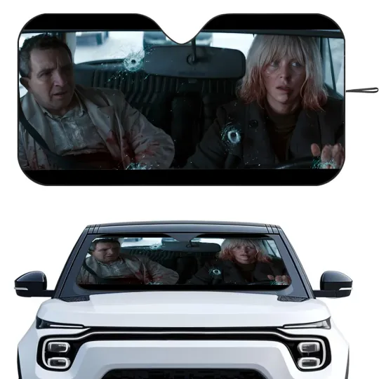 Discover A-Atomic Blonde Driving Car SunShade
