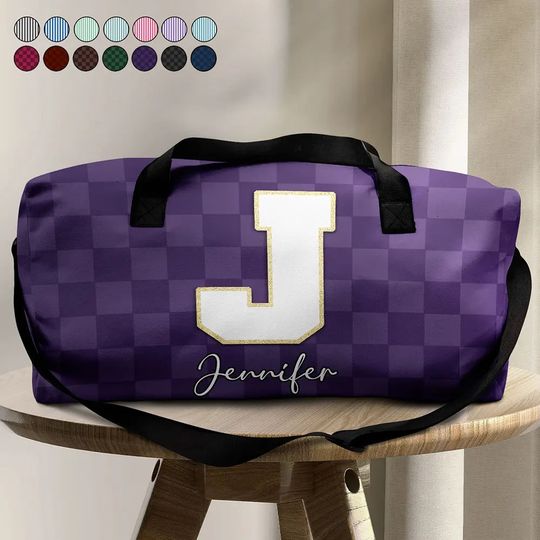 Discover Name Monogram - Personalized Duffle Bag