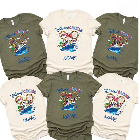 Discover Custom Disneyyy Cruise Family Matching  Shirt,