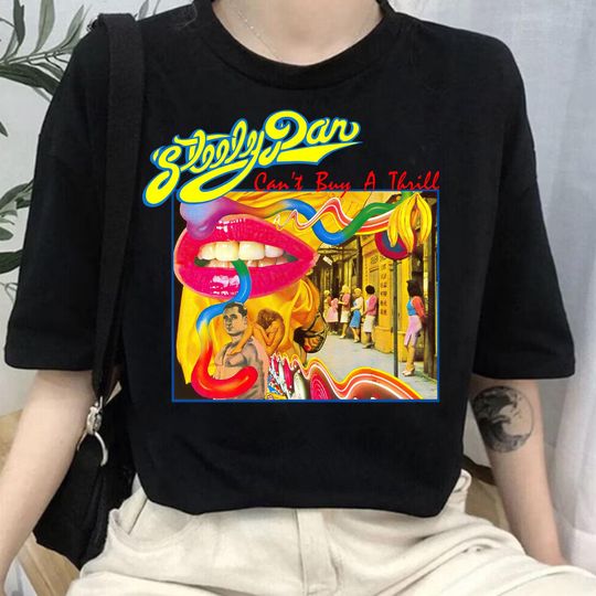 Discover Steely Dan Rock Band Vintage T-shirt Retro Steely Dan