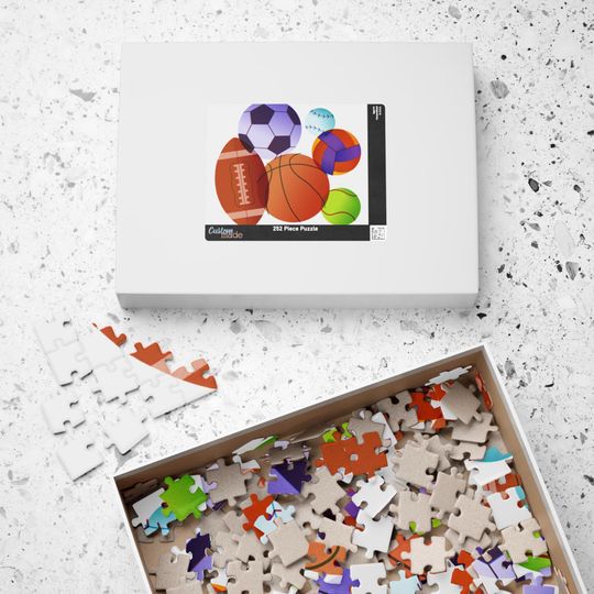 Discover Sports Ball Puzzle - Fun Family Game, Collectible Puzzle