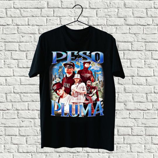 Discover Peso Pluma T-shirt Retro Peso Pluma Shirt