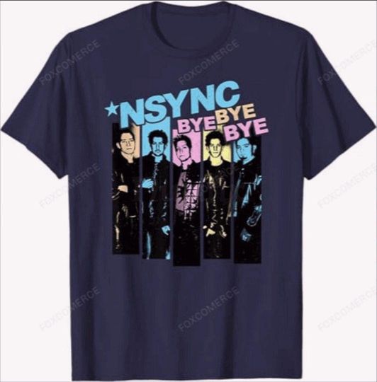 Discover Coldplay Neon Bye Bye Bye Tour Graphic T-Shirt