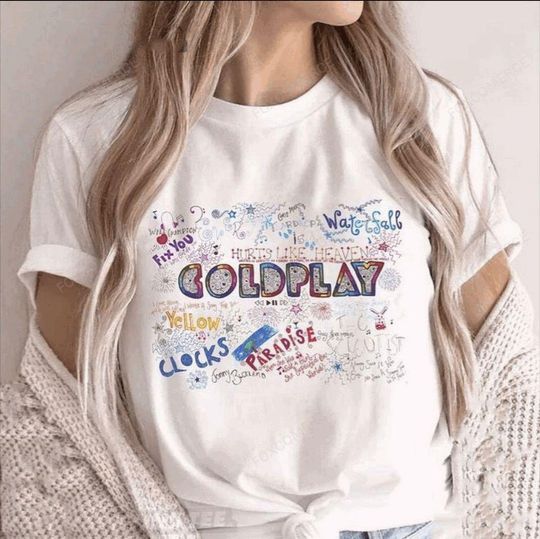 Discover Coldplay Tour 2025 Shirt, Gift for Music Fans