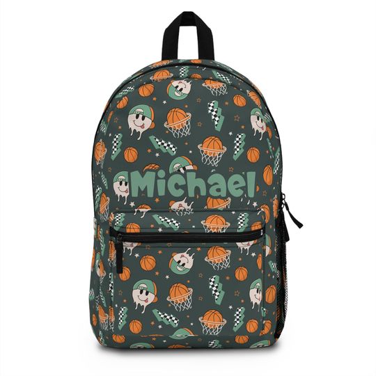 Discover Personalized Backpack basketball, Back to school