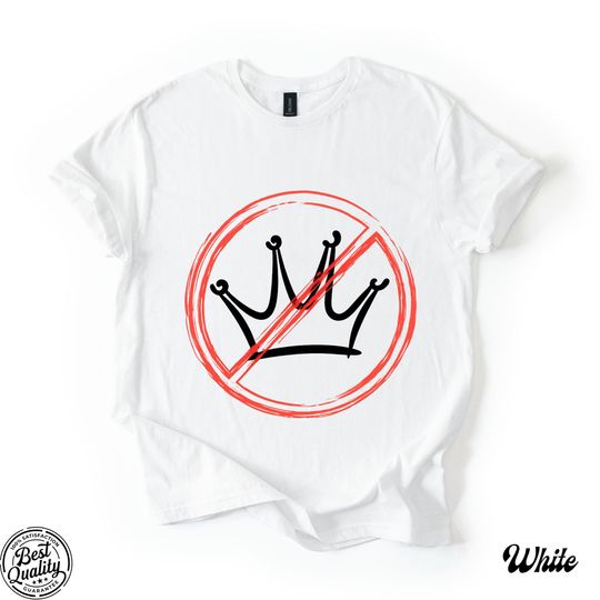 Discover No Kings In USA Shirt, Rejecting Kings Since 1776 Shirt, Pro Democracy Shirt