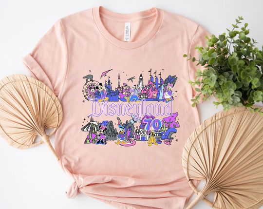 Discover Disneyyland 70th Anniversary Shirt, Mickeyy Ears 70 Years Of Magic Shirt