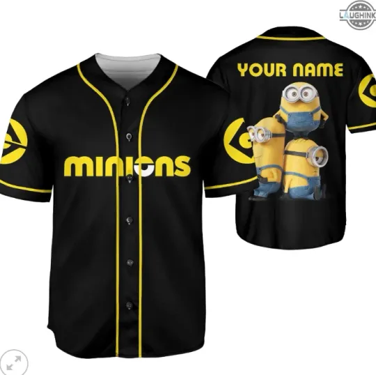 Discover Minion Shirt All Over Printed Personalized Minions Group Baseball Jersey Shirts