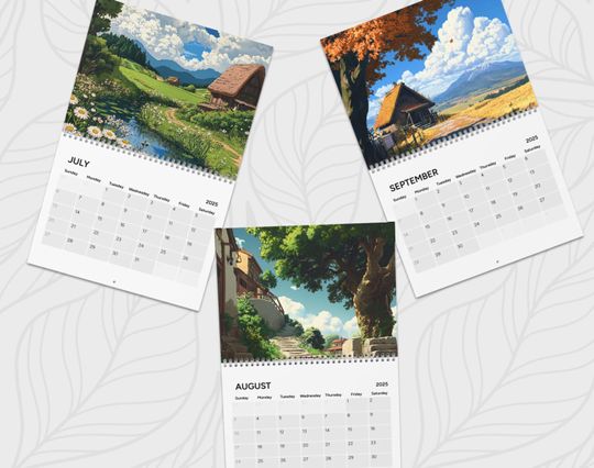 Discover 2025 Wall Calendar Landscapes