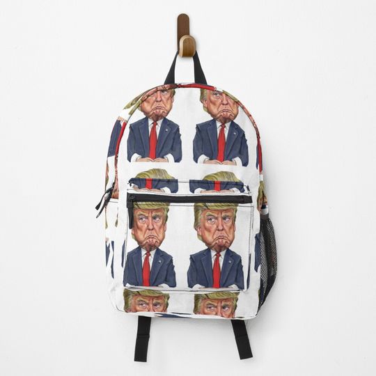 Discover Donald Trump Cartoon Backpack