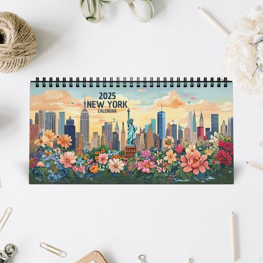 Discover Desktop Calendar 2025 New York