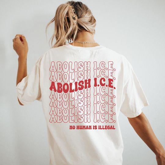 Discover No Human Is Illegal Shirt, Protest Shirt Anti Trump Political Shirt