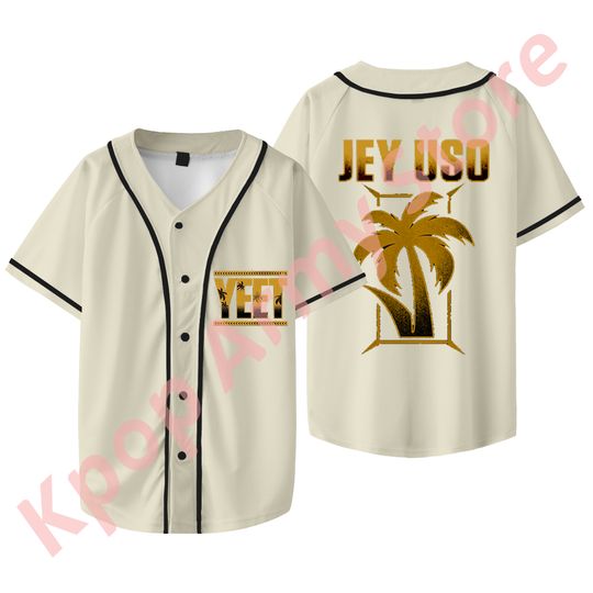 Discover Jey Uso Golden Yeet Merch Baseball Jersey