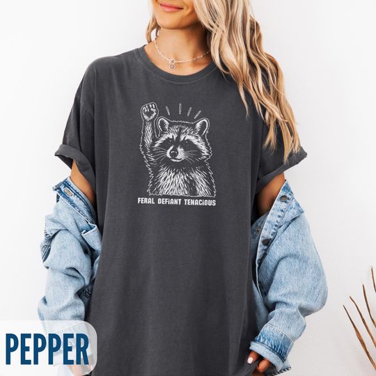 Discover Subtle FDT Shirt, Feral Raccoon Anti Shirt, Democrat Shirt, Funny Political Protest Shirt